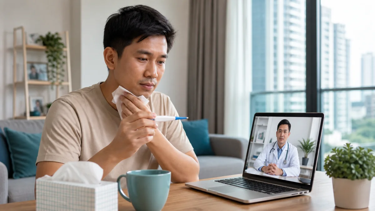 Cough, Cold or Sore Throat: Is a Teleconsult Suitable?